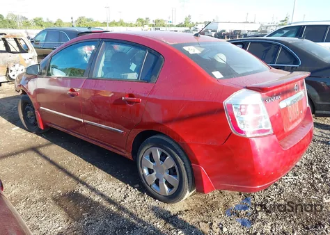 2012 Nissan Sentra 2.0 S z USA, uszkodzony, nr VIN 3N1AB6AP2CL685917